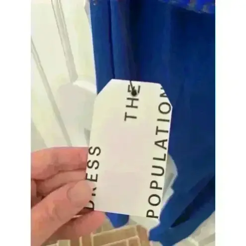 Dress the Population Dress the Population Ashton Pants Set Electric Blue size L NWT