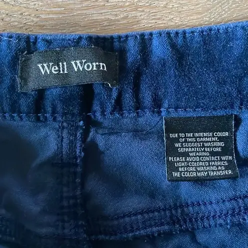 Well Worn  High Rise Velvet Taper Skinny Pant Size 10