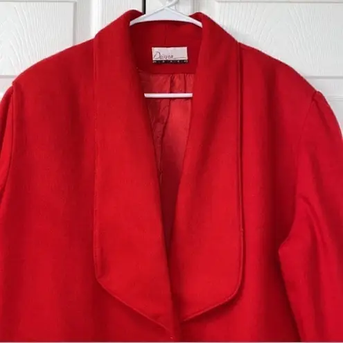 Diana Marco Red Blazer/Jacket Red Size XL