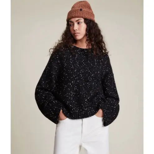 ALL SAINTS Nell Jumper Pullover Sweater Crewneck Drop Shoulder Women M Oversized