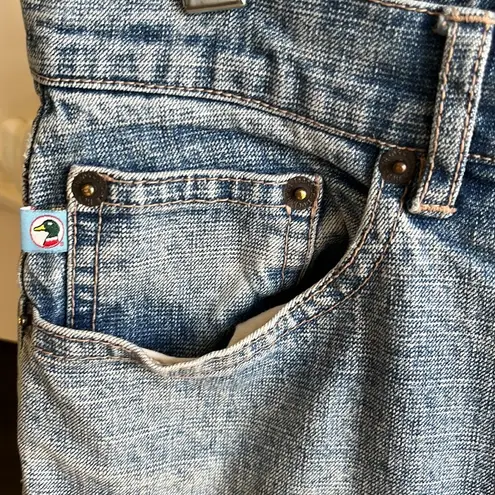 Duck head Vintage  Boot Cut Jeans Petite Stretch Womens 4P