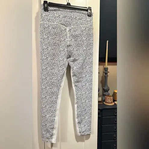 NWOT AllFENIX Montana White Polka Dot Print High