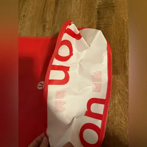 Lululemon  Reusable Tote Carryall Handbag (Red) - Image 5