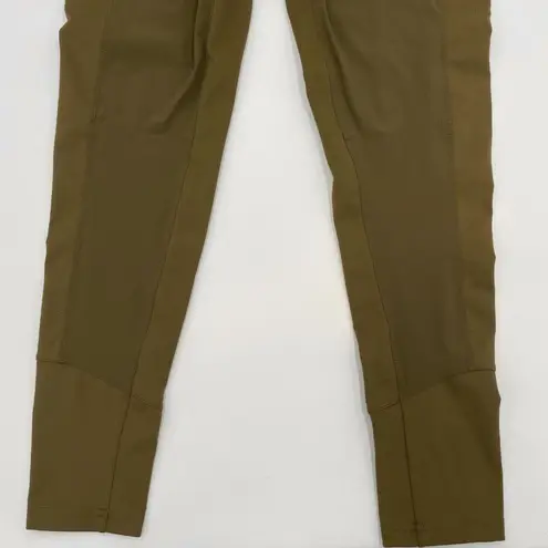 REI Leggings Olive Green Women Size XS Athletic Running‎ Workout Pants Pockets