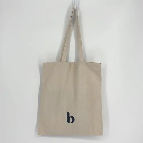 Brooklinen tote bag in Oatmeal & Navy Blue NWOT! Tan
