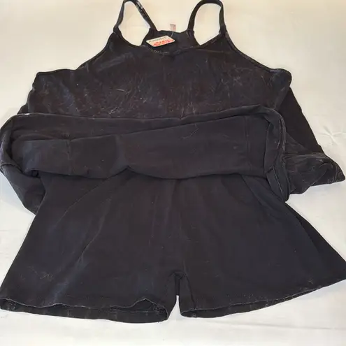 Free People Movement Hot Shot Mini Sport Dress, NWT, Size L Black Size L
