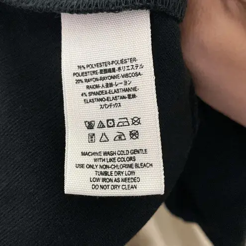 Free People  Cha Cha Black Mini Skater Dress