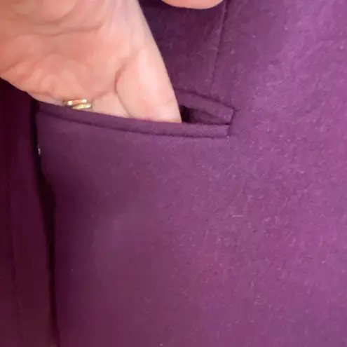 Vintage Brian Tucker Made in Ireland Plum Wool Blazer Tailored 2