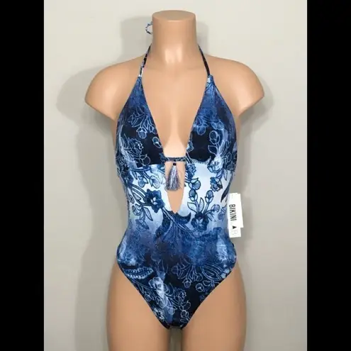 The Bikini Lab New. Indigo one piece swimsuit. Large