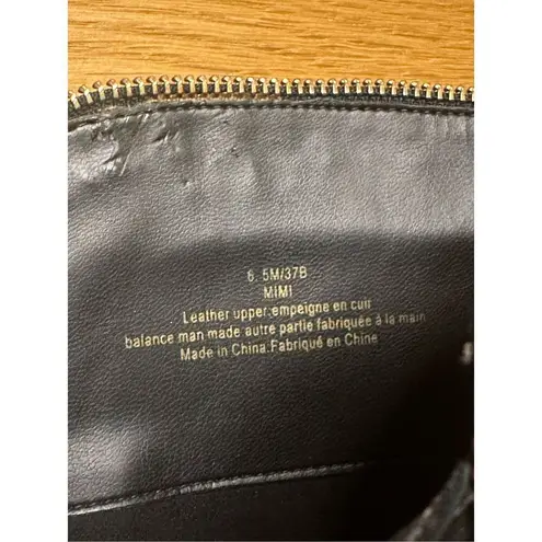 Karl Lagerfeld Paris Riding Boot leather Mimi 6.5 black