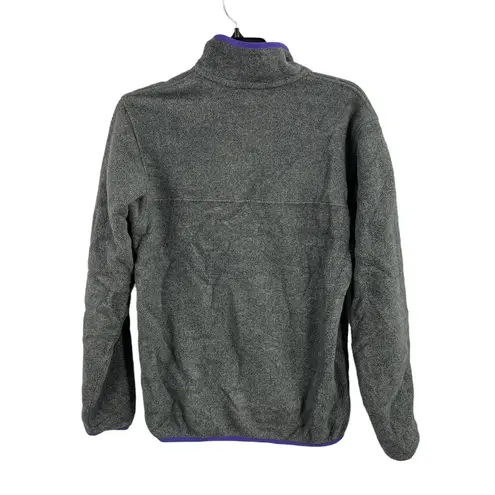 Patagonia  Womens Synchilla Snap T Fleece Pullover Grey Small