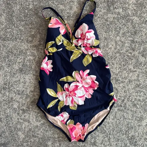 by Ingrid & Isabel Maternity Floral D/DD Cup One Piece Swimsuit