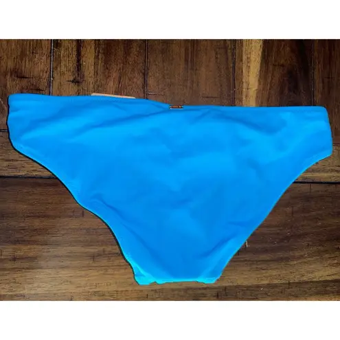 PINK - Victoria's Secret Victoria's Secret PINK Push Up Triangle Bikini Top & Bottom Swim Set Blue S