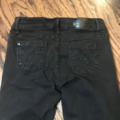 Bebe  black beaded jeans size 5