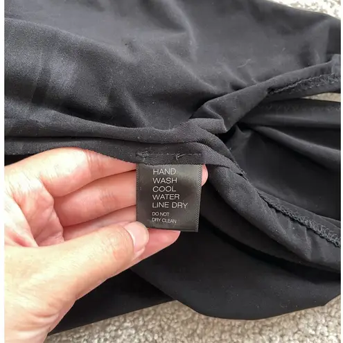 Norma Kamali Black Diana One Shoulder Gown (XS)