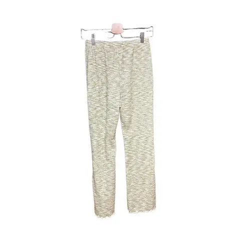 Lisa Says Gah Lisa Says Gah Josie Ribbed Space Dye Flare Pants Honeydew Green Size Small