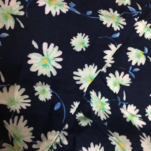 Open Back Tiered Floral Tank Top Size L