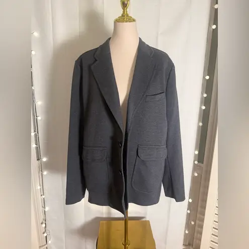 Waraire for McDonald’s Women’s XL Blazer Jacket Charcoal Gray Style MC841