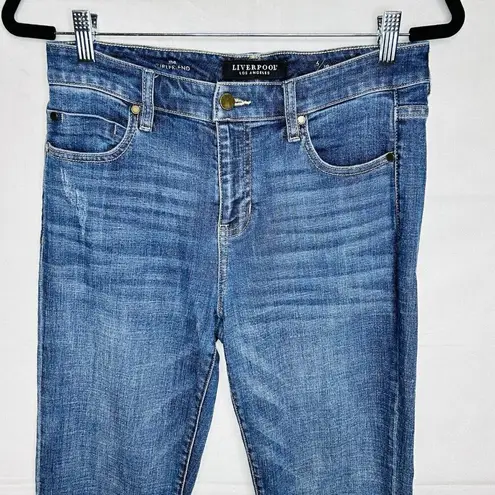 Liverpool Jeans Company Liverpool The Girlfriend Jeans Mid-Rise Hopkins Size 6/28 (30x29) Stretch