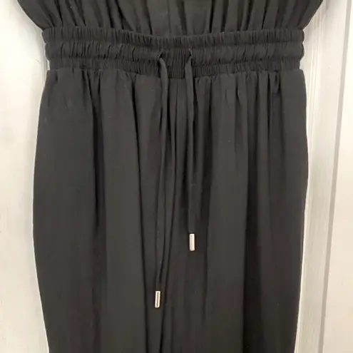 The Editor’s Market Moll V-Neck Jumpsuit in Black