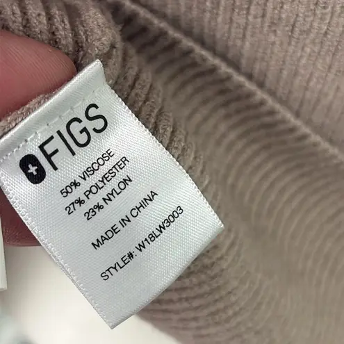 FIGS  Tan Latte Crewneck Sweater Medium thumbnail 9