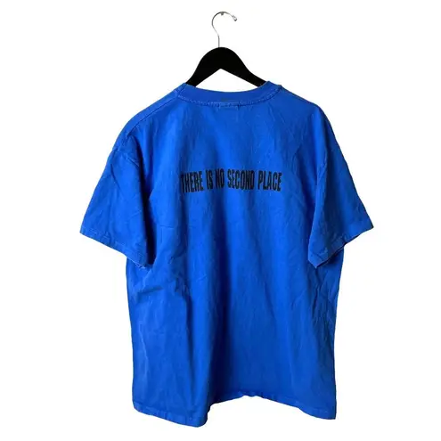 1995 Vintage 90s Softball League Champions T Shirt Blue XL Extra Large Sports