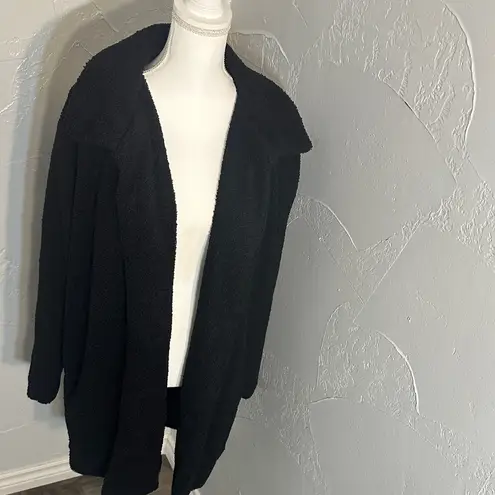 Black Teddy Jacket for Women Size XXL