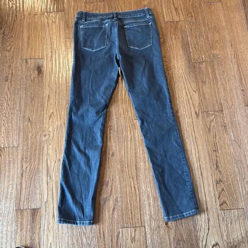 prAna Kayla dark grey straight skinny jeans 28