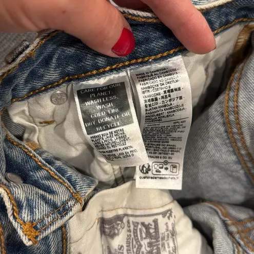 Levi's  Distressed Light Blue Jeans 501 Originals NWT size 30x30