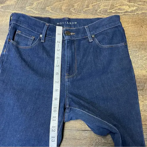 Mott & Bow Jeans Women 27 Blue High Rise Skinny Stretch Dark Wash Denim