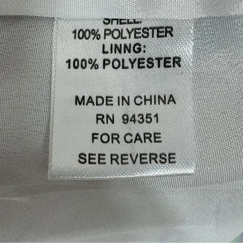 Jade Melody Tam Multi Floral Print Ruffle Hem Tunic Halter Dress Medium Blue - Image 9