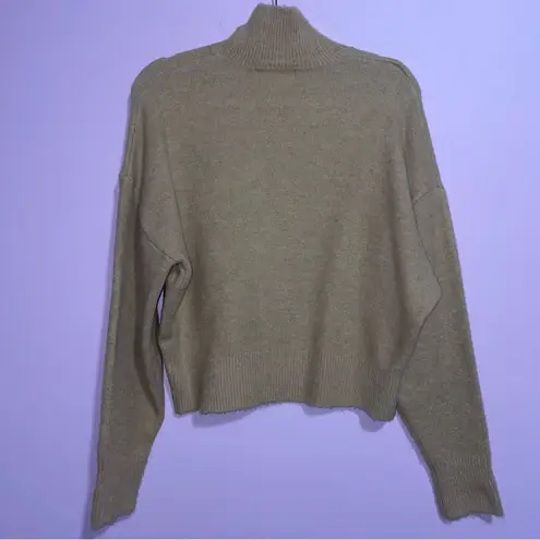 Truth by Republic Wool Blend Sweater Women Size S Oversized Coastal Boho Neutral Tan