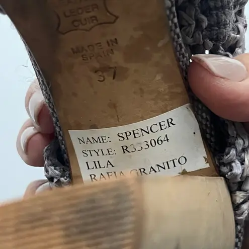 Spencer Lila Rafia Granito High