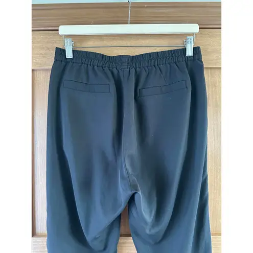 Marine layer Allison Pull On Pant in Black Split Dolphin Hem Women’s size Medium