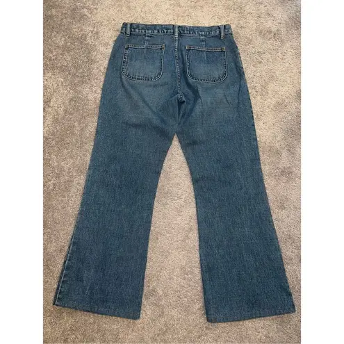 Gap Women’s  Flare 100% Cotton Medium Wash Jeans 10