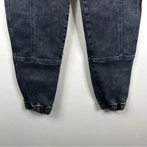 NEW Retrofete Carter Pant in Onyx Black Womens 27 Relaxed Fit Tapered Jogger