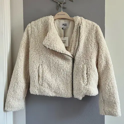 Jack by BB Dakota Cream Teddy Jacket