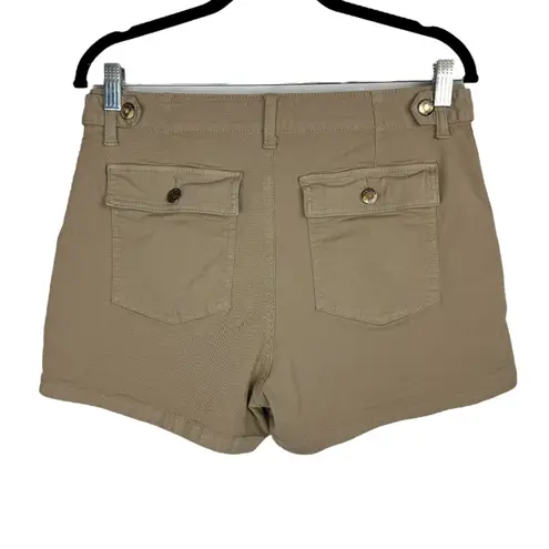 Pistola  Womens Cargo Shorts Sz 29 Mara Khaki Tan High Rise Safari