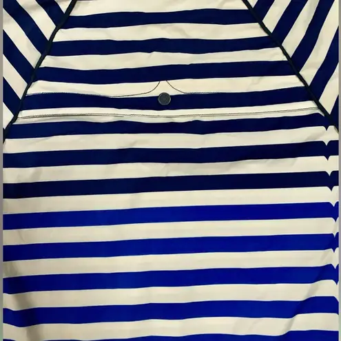 Hunter  striped windbreaker sz small