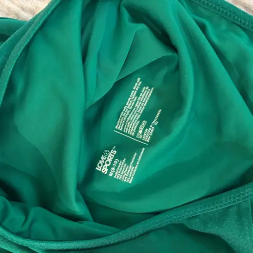 Emerald Green Women's One Piece Swimsuit Size M