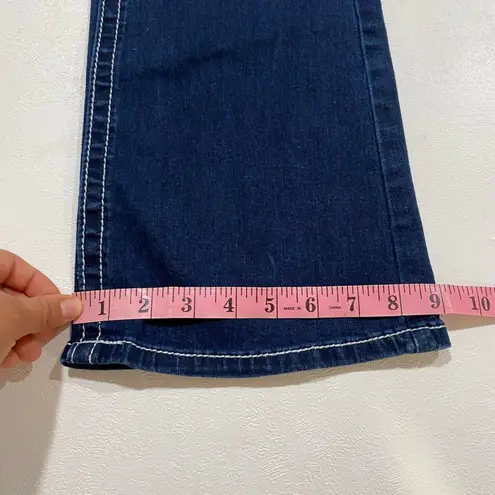 Westfield Eagle Dark Wash Bootcut Jeans Size 5 – Contrast Stitching, Western Sty