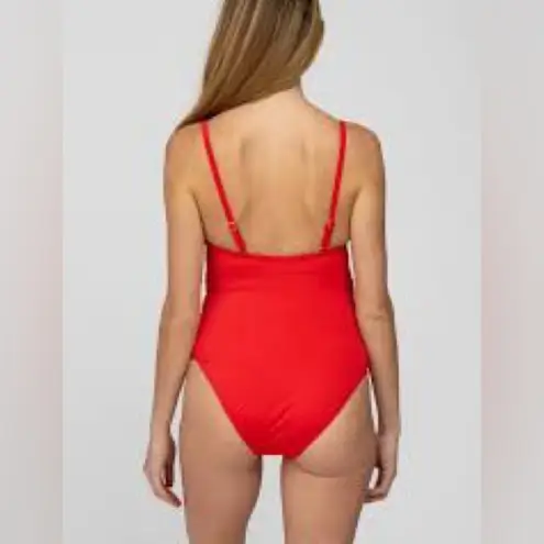 Motherhood is Beach Bump Ruched Maternity Swimsuit Sz M