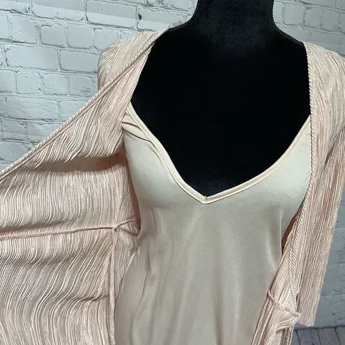 Sweet Claire Apricot Wrap Dress By Small