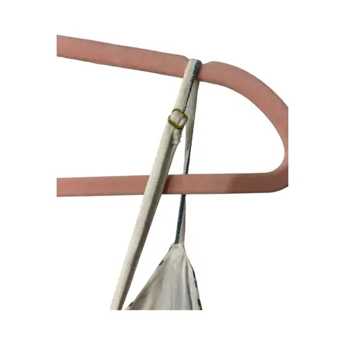 Rag Poets CANGGU BLUE AND WHITE STRIPE WRAP DRESS 100% COTTON SIZE MEDIUM