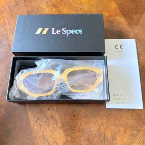 Le Specs Unisex Major Exclusive Yellow Limoncello Sunglasses