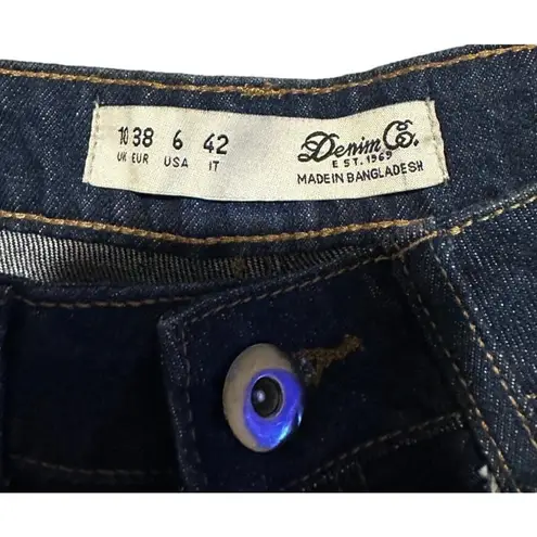 Denim & Co Women’s Denim Co Blue Short Shorts with Cuffs Size 6 Sku 2549