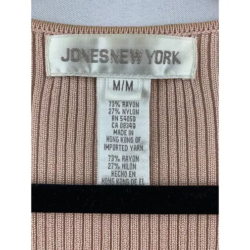 Women's Jones New York Pink Tank & Cardigan Set Size M Size M