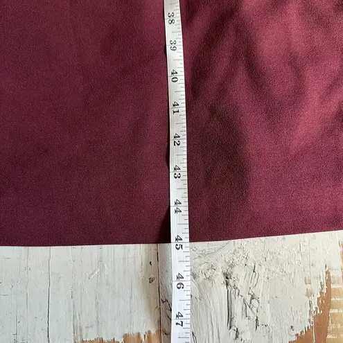 Halogen  Cutout Sheath Knee Length Business Casual 
Dress Size XXL Burgundy