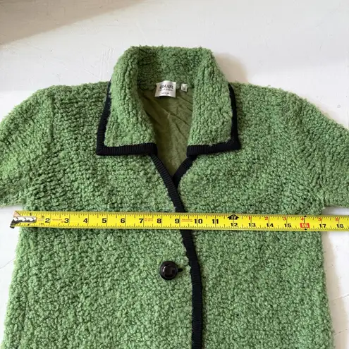 Armani Collezioni Women’s Wool Blazer Jacket Green Size 38