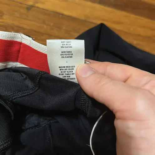 Tracksmith Women’s Cropped Turnover Tights, Black, Large Black